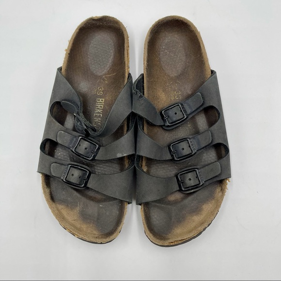 Birkenstock Shoes - Birkenstock Florida soft 3 strap sandals 38/8